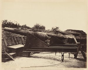 约克镇附近的1号电池？ 1.，1862年5月（蛋白印刷品安装在编织纸上） 作者 伍德和吉布森伍德和吉布森